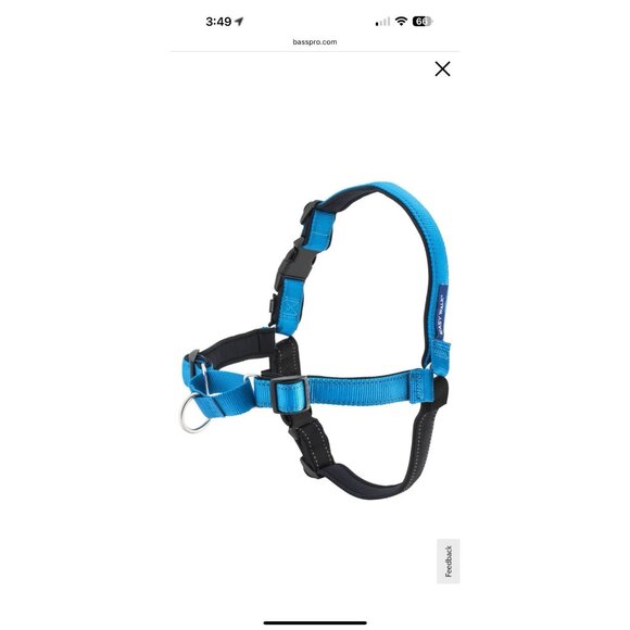 EUC Petsafe Easy Walk Step-in Harness Size Small Teal/Black - Picture 7 of 8
